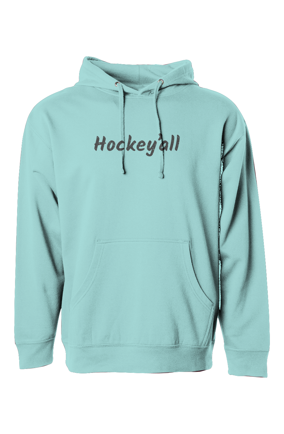 The Bench Boss Hockey'all Hoodie Mint | Barn Garb Hockey Threads
