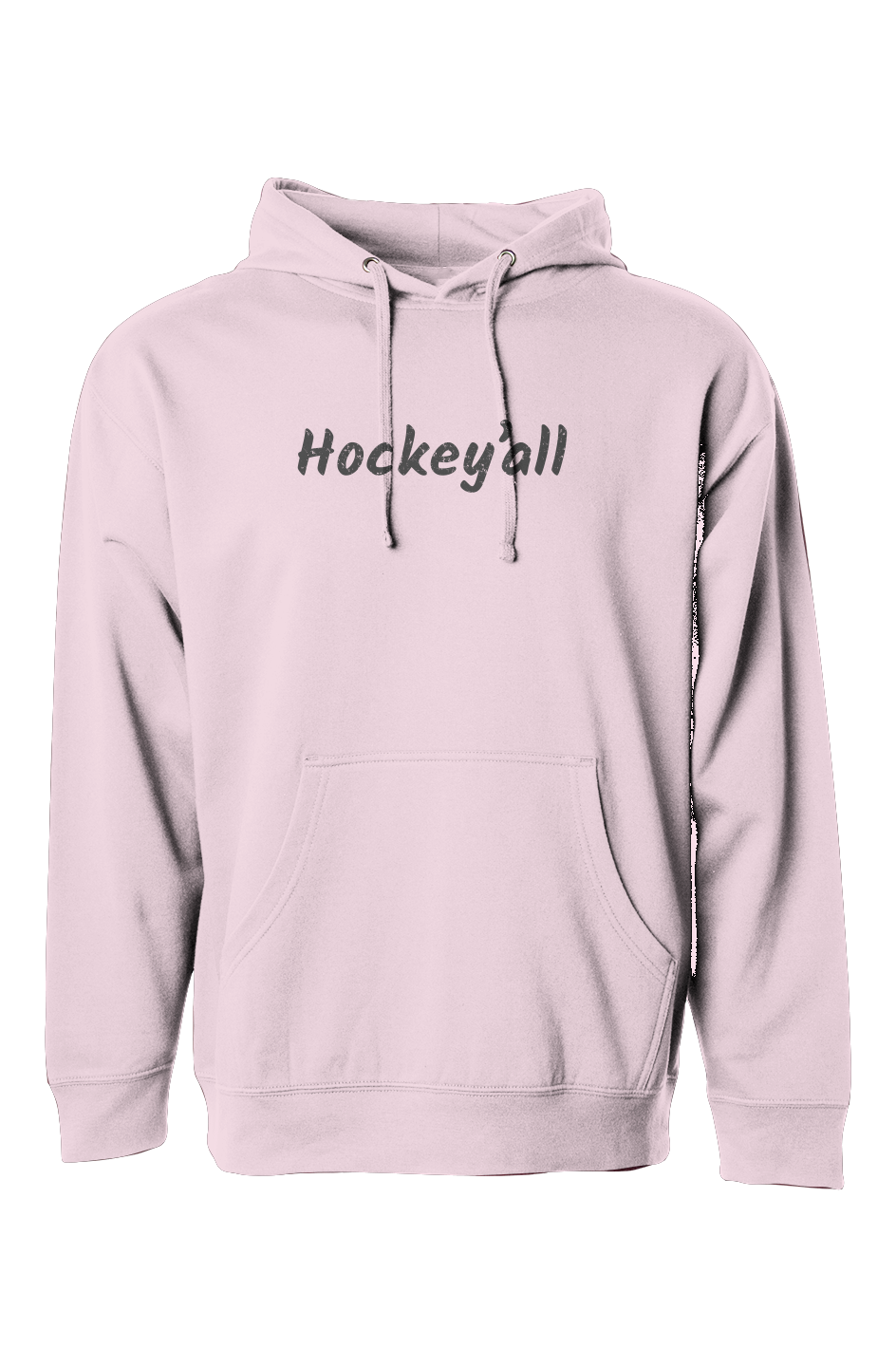 The Bench Boss Hockey'all Hoodie Pink | Barn Garb Hockey Threads