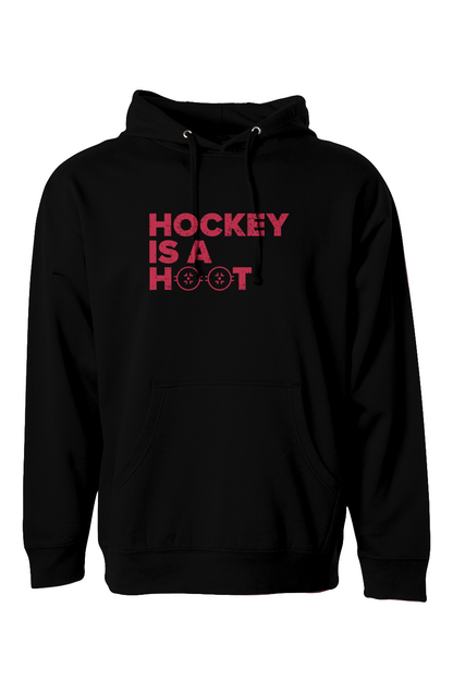 The Bench Boss Hockey is a Hoot Hoodie Black | Barn Garb Hockey Threads