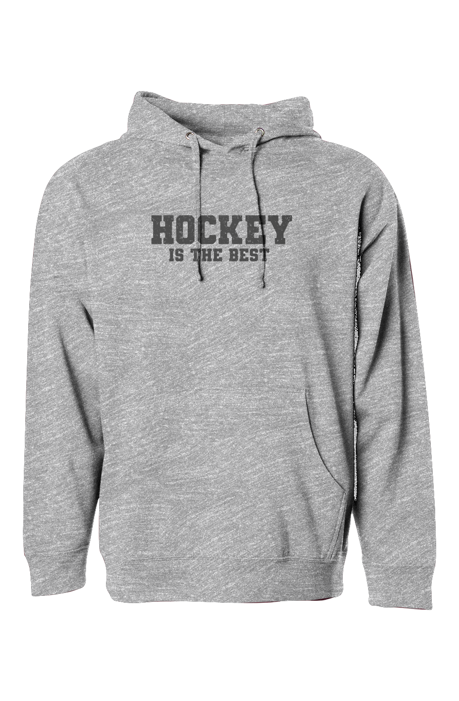 The Bench Boss Hockey is the Best Hoodie Grey | Barn Garb Hockey Threads