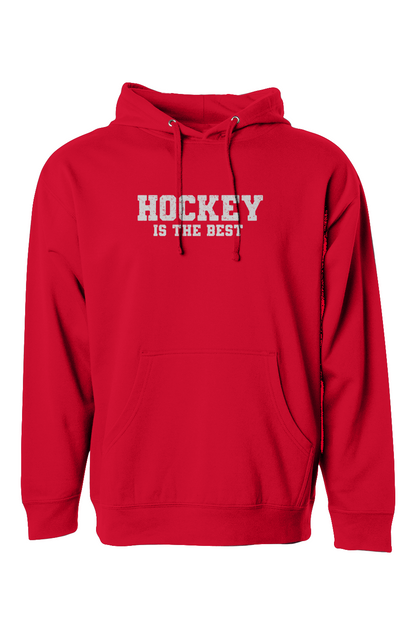 The Bench Boss Hockey is the Best Hoodie Red | Barn Garb Hockey Threads