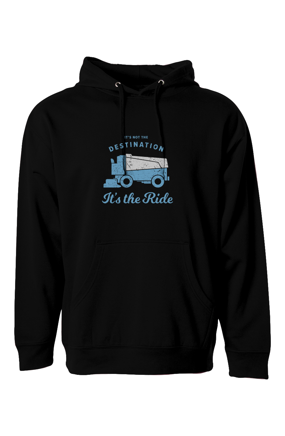 The Bench Boss It's the Ride Hoodie Black | Barn Garb Hockey Threads