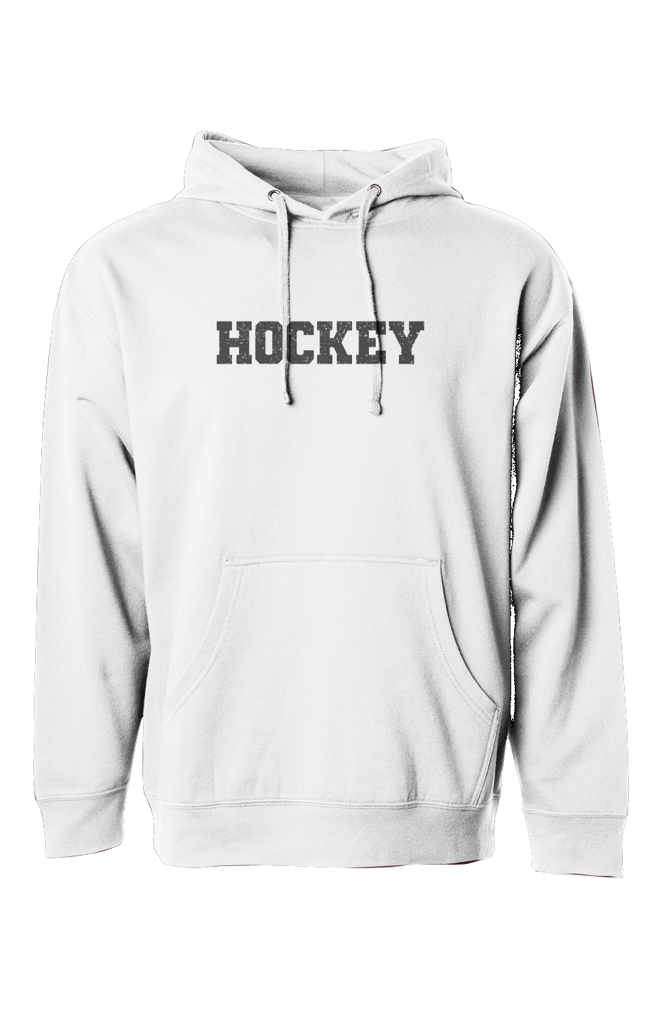 The Bench Boss Legacy Hockey Hoodie White | Barn Garb Hockey Threads