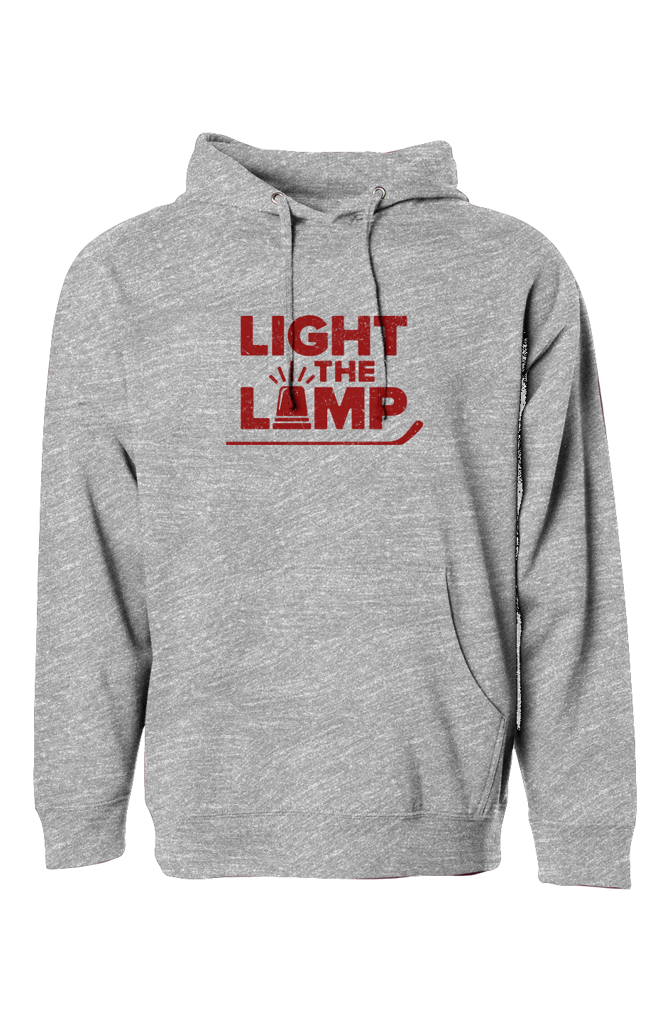 The Bench Boss Light the Lamp Hoodie Grey | Barn Garb Hockey Threads