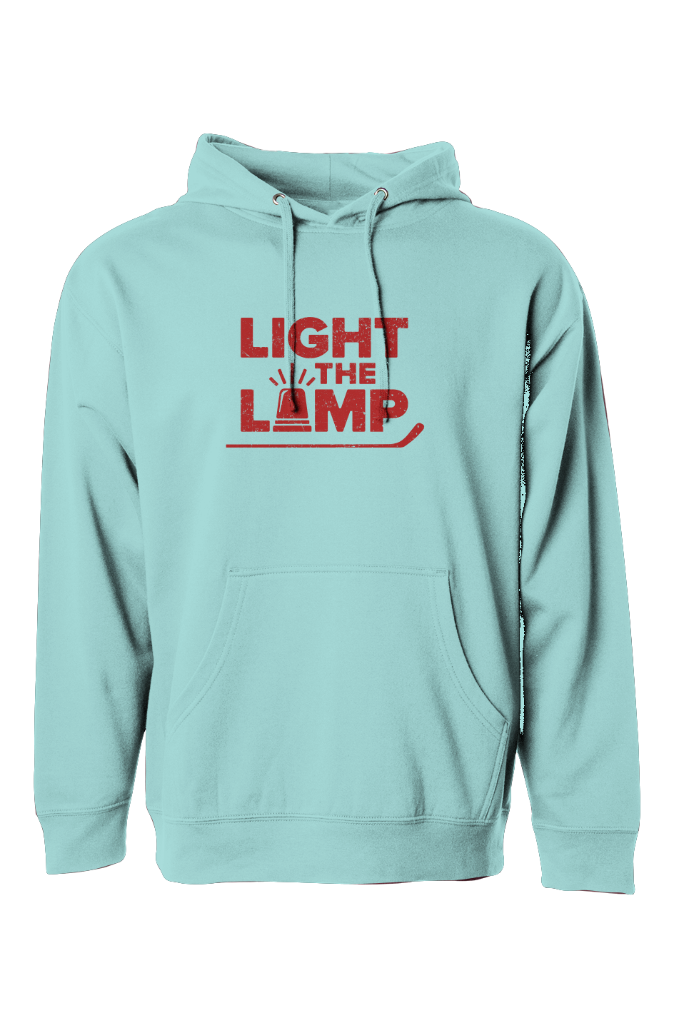 The Bench Boss Light the Lamp Hoodie Mint | Barn Garb Hockey Threads