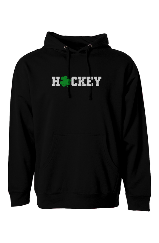 The Bench Boss Lucky Shammy Hoodie Black | Barn Garb Hockey Threads