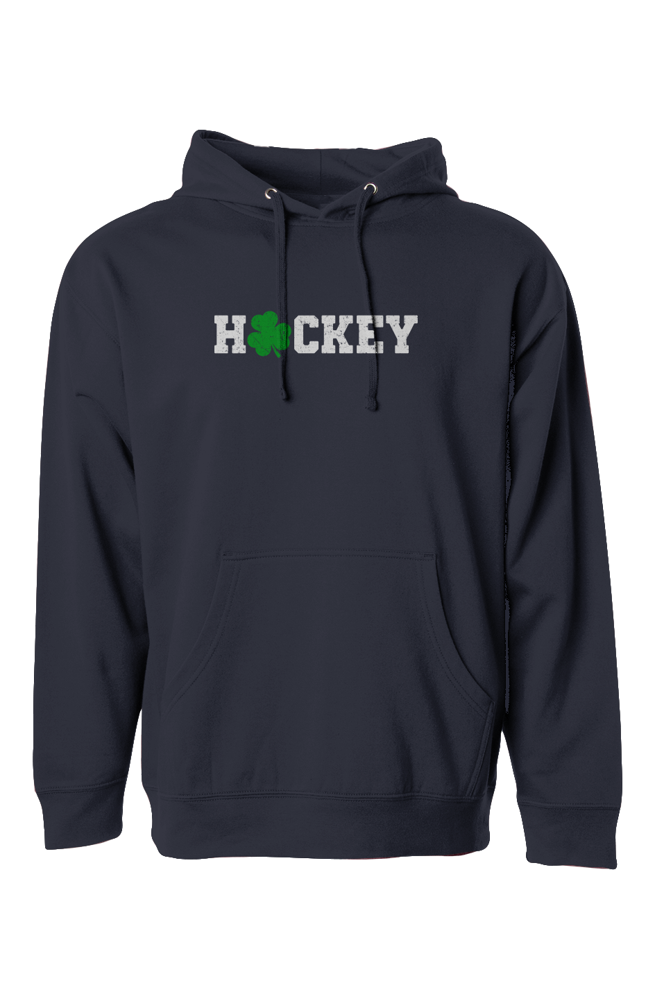 The Bench Boss Lucky Shammy Hoodie Navy Blue | Barn Garb Hockey Threads