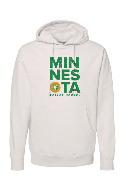 The Bench Boss Minnesota Roller Hoodie Bone | Barn Garb Hockey Threads