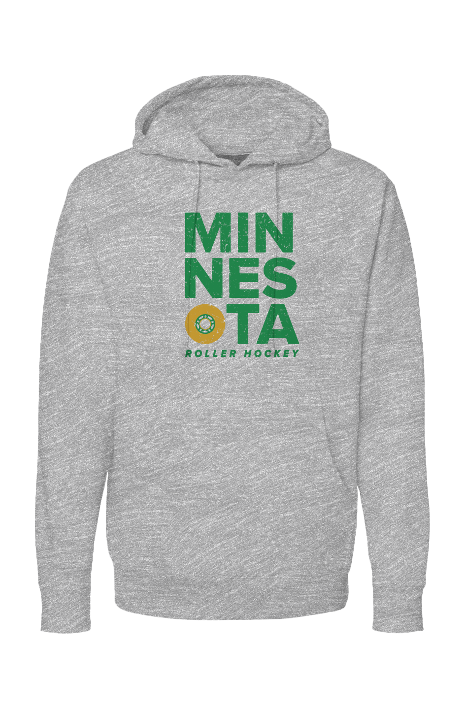 The Bench Boss Minnesota Roller Hoodie Grey | Barn Garb Hockey Threads