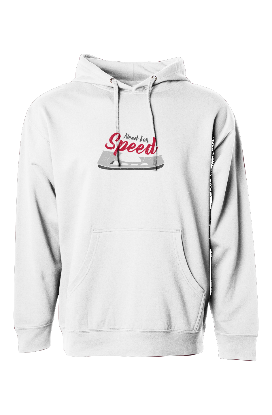 The Bench Boss Need for Speed Hoodie White | Barn Garb Hockey Threads