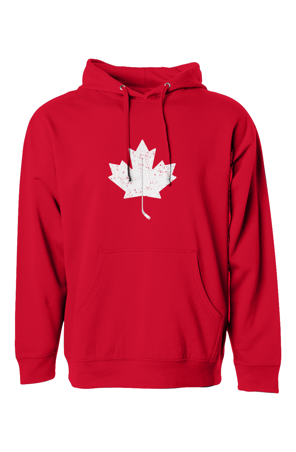 The Bench Boss Northern Twig Hoodie Red | Barn Garb Hockey Threads