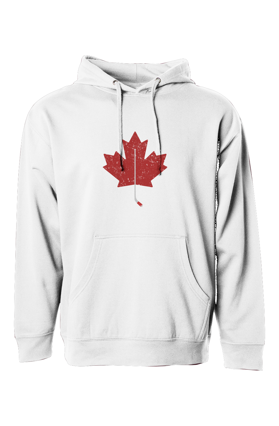 The Bench Boss Northern Twig Hoodie White | Barn Garb Hockey Threads