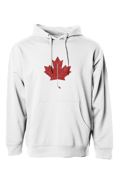 The Bench Boss Northern Twig Hoodie White | Barn Garb Hockey Threads