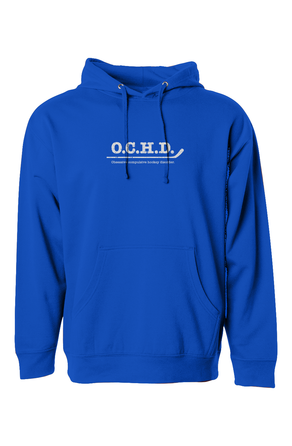 The Bench Boss O.C.H.D. Hoodie Royal Blue | Barn Garb Hockey Threads