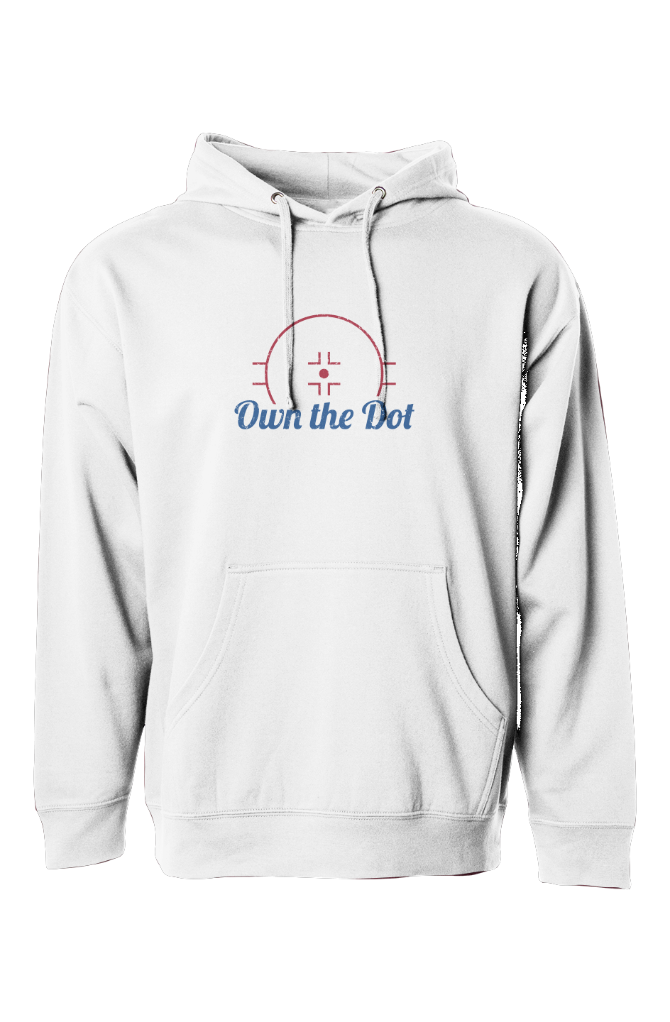 The Bench Boss Own the Dot Hoodie White | Barn Garb Hockey Threads