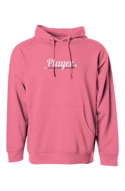 The Bench Boss Player Hoodie Pink | Barn Garb Hockey Threads