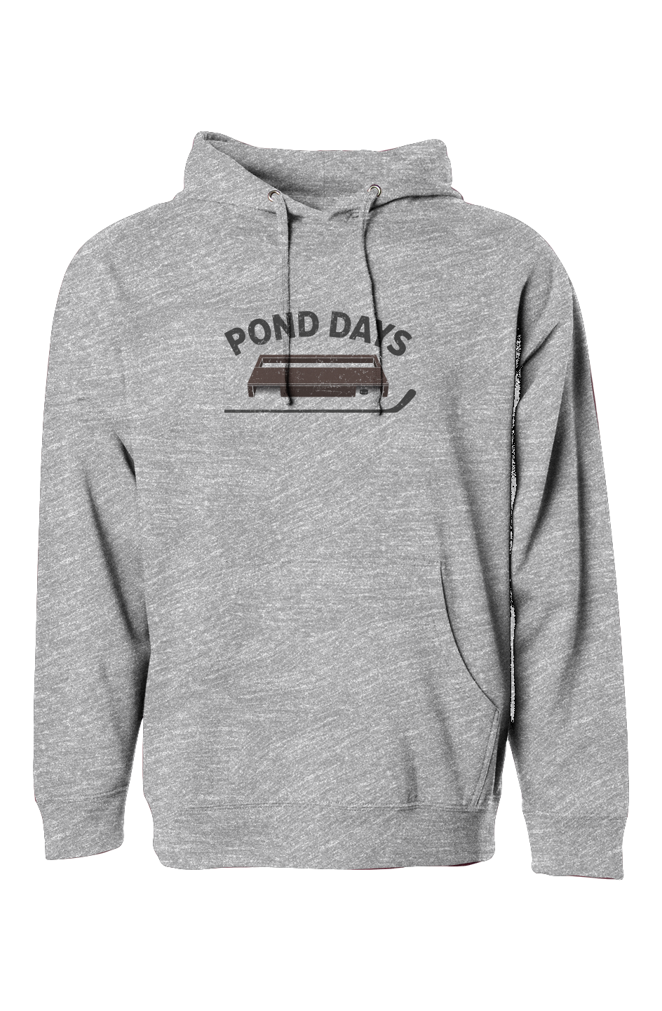 The Bench Boss Pond Days Hoodie Grey | Barn Garb Hockey Threads