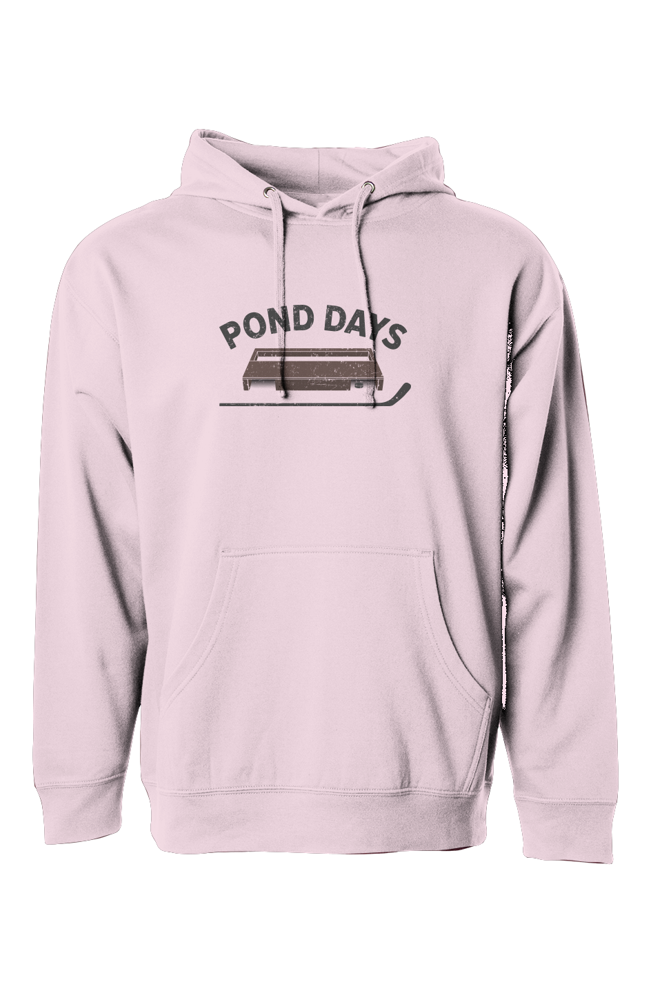 The Bench Boss Pond Days Hoodie Pink | Barn Garb Hockey Threads