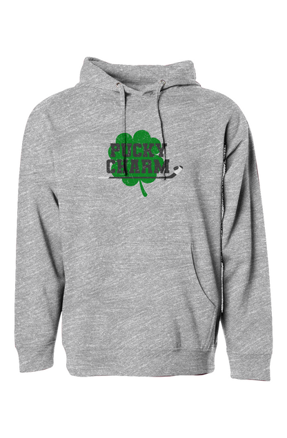 The Bench Boss Pucky Charm Hoodie Grey | Barn Garb Hockey Threads