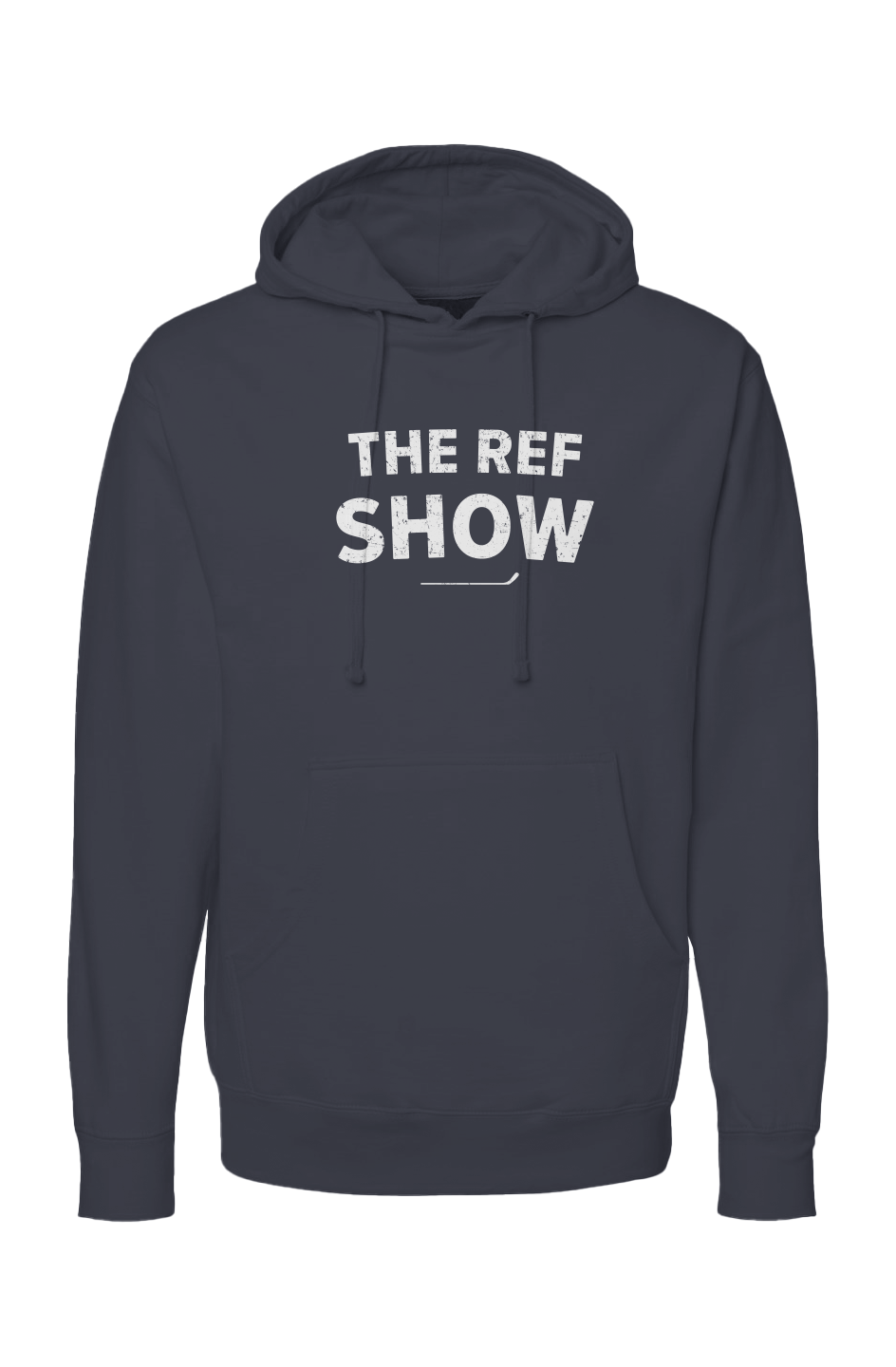 The Bench Boss Ref Show Hoodie Navy Blue | Barn Garb Hockey Threads