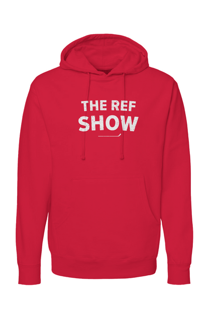 The Bench Boss Ref Show Hoodie Red | Barn Garb Hockey Threads