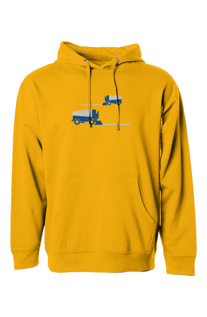 The Bench Boss Resurfacer Hoodie Gold | Barn Garb Hockey Threads