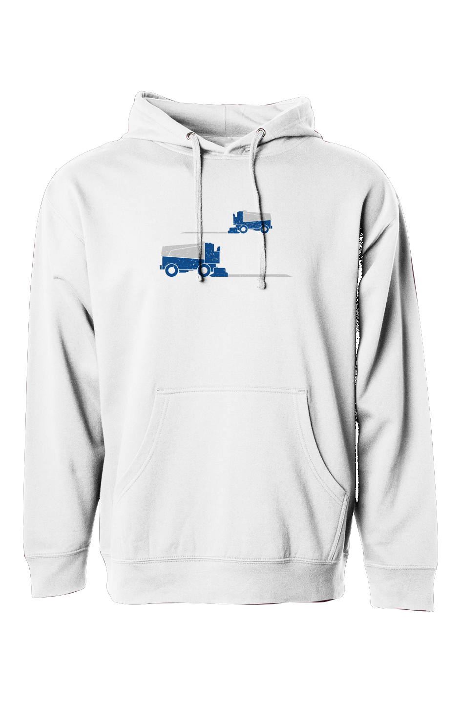 The Bench Boss Resurfacer Hoodie White | Barn Garb Hockey Threads