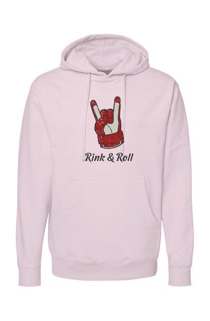The Bench Boss Rink & Roll Hoodie Pink | Barn Garb Hockey Threads