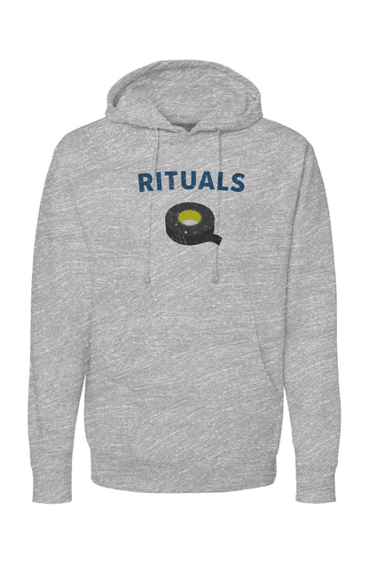 The Bench Boss Rituals Black Tape Hoodie Grey | Barn Garb Hockey Threads