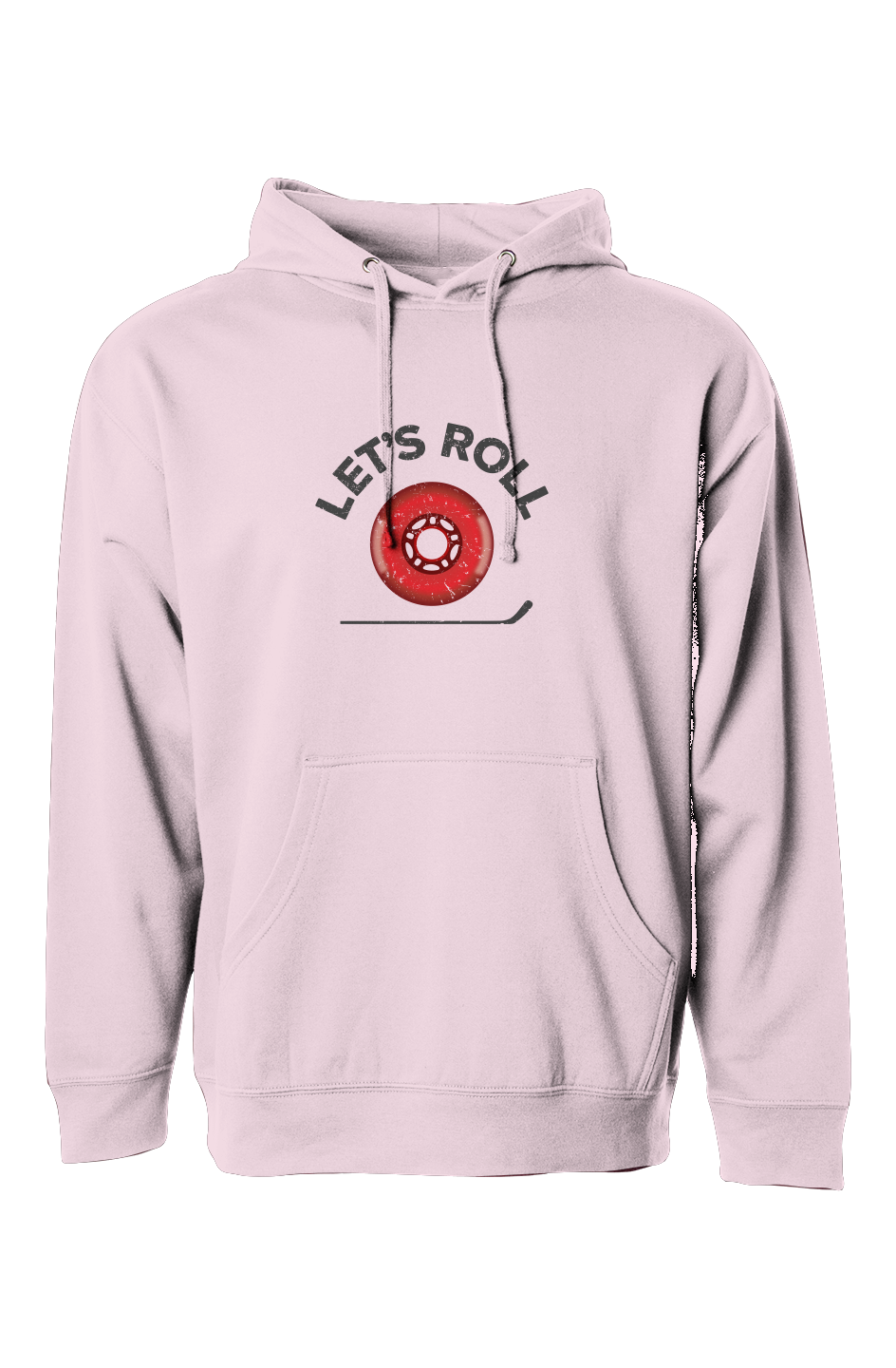 The Bench Boss Roller Wheel Hoodie Pink | Barn Garb Hockey Threads