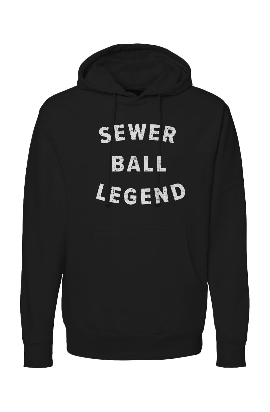 The Bench Boss Sewer Ball Legend Hoodie Black | Barn Garb Hockey Threads