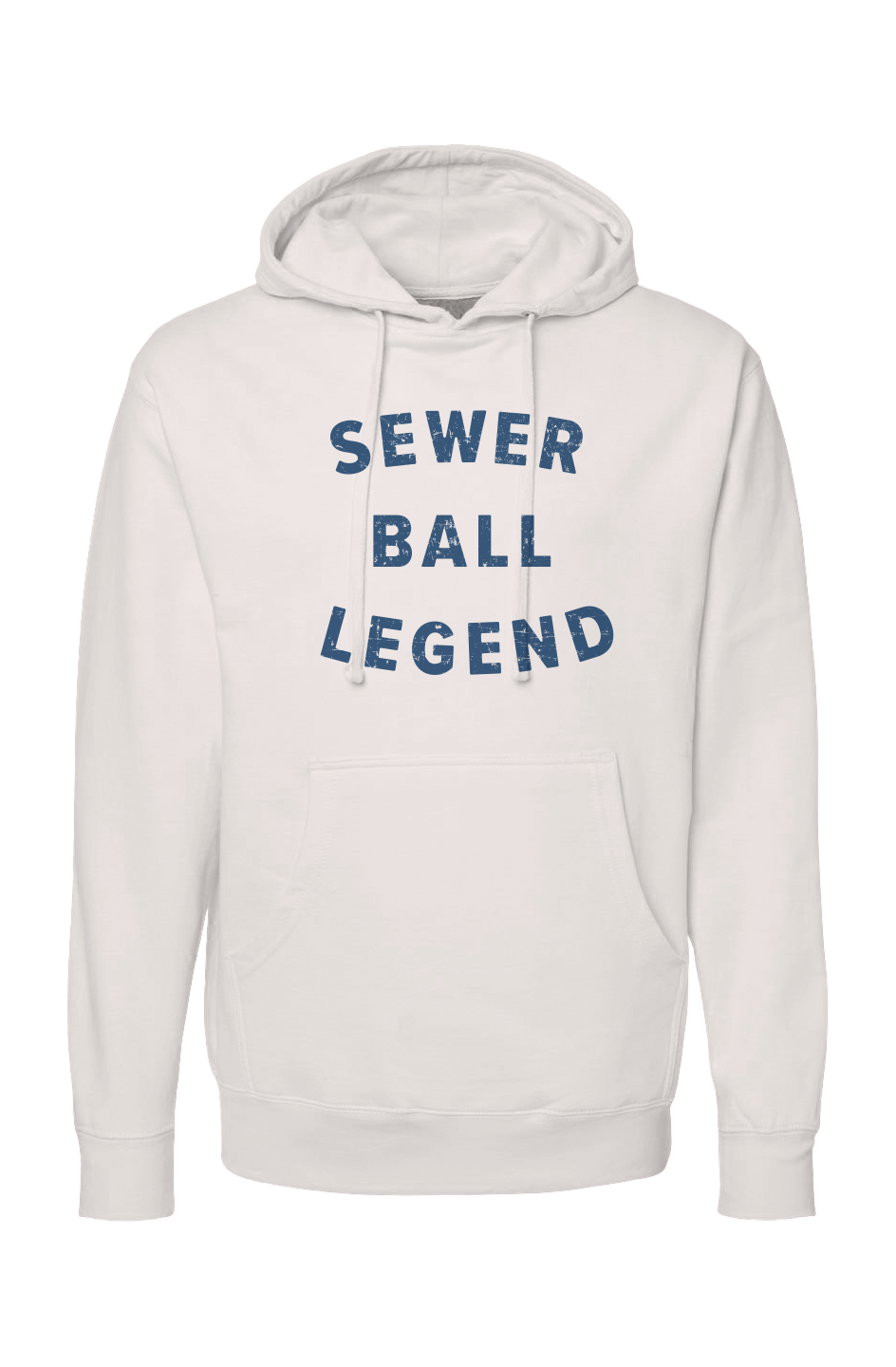 The Bench Boss Sewer Ball Legend Hoodie Bone | Barn Garb Hockey Threads