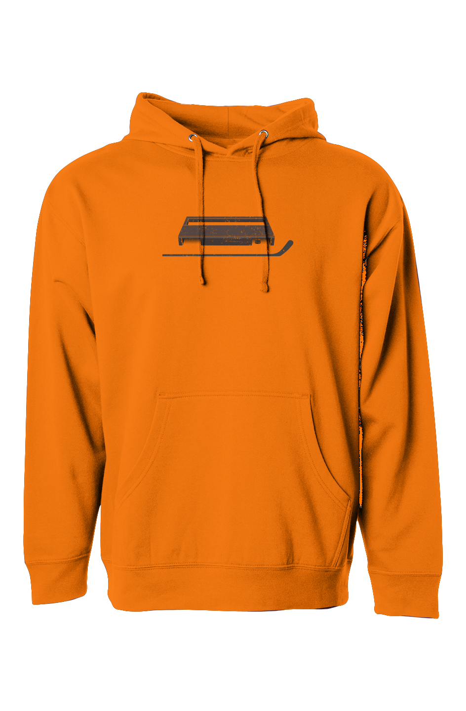 The Bench Boss Shinny King Hoodie Orange | Barn Garb Hockey Threads