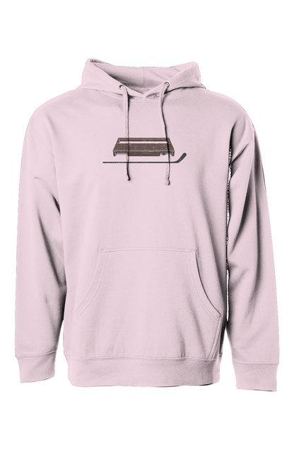 The Bench Boss Shinny King Hoodie Pink | Barn Garb Hockey Threads
