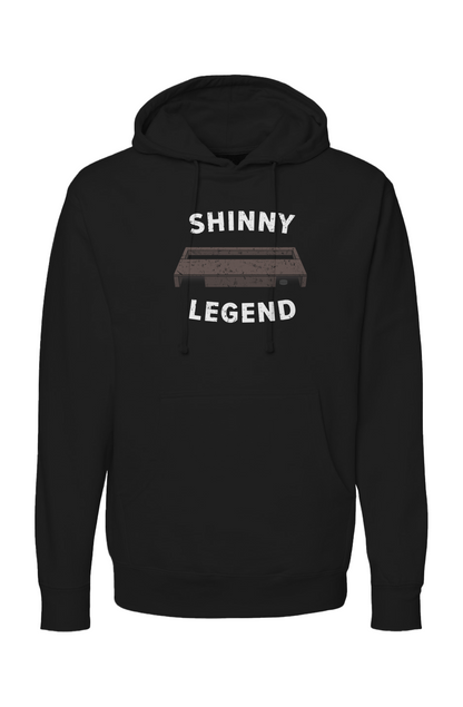 The Bench Boss Shinny Legend Goal Hoodie Black | Barn Garb Hockey Threads