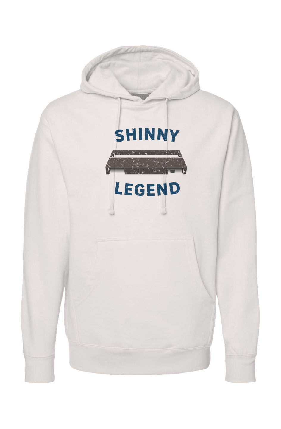 The Bench Boss Shinny Legend Goal Hoodie Bone | Barn Garb Hockey Threads