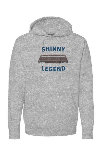 The Bench Boss Shinny Legend Goal Hoodie Grey | Barn Garb Hockey Threads