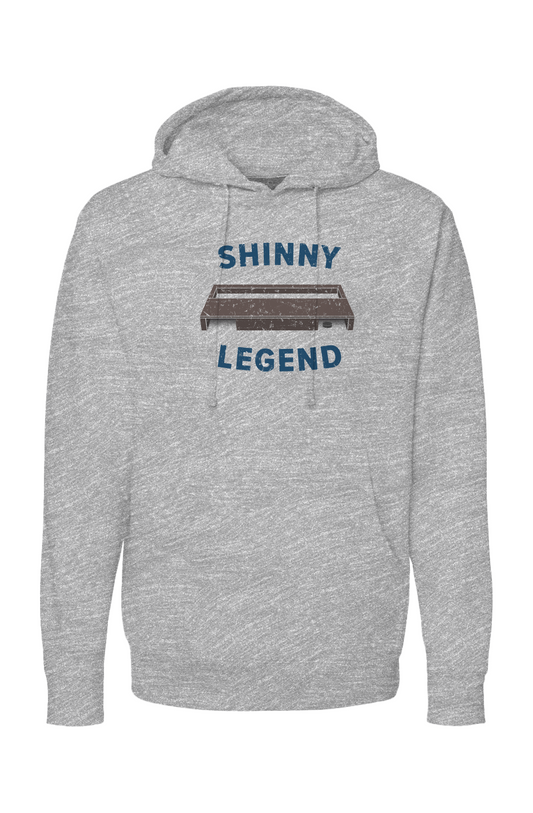 The Bench Boss Shinny Legend Goal Hoodie Grey | Barn Garb Hockey Threads