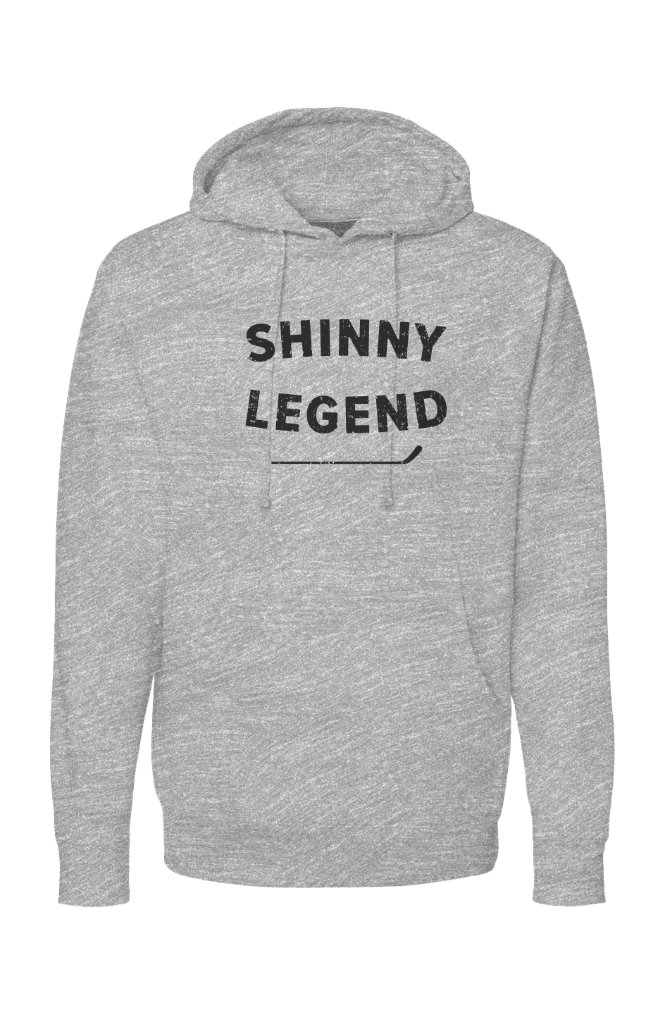 The Bench Boss Shinny Legend Hoodie Grey | Barn Garb Hockey Threads