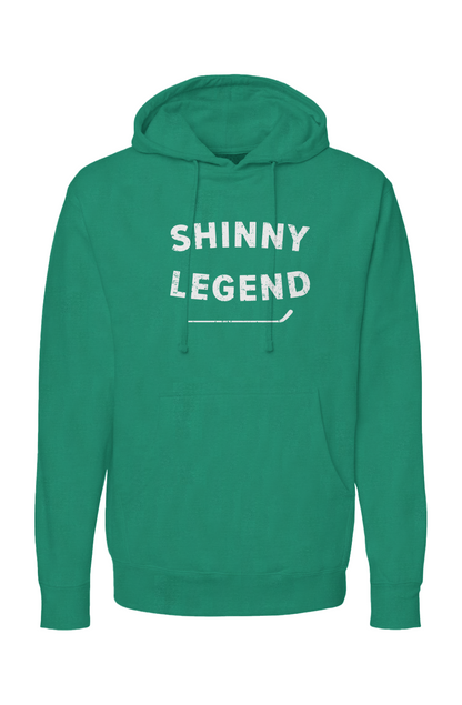 The Bench Boss Shinny Legend Hoodie Kelly Green | Barn Garb Hockey Threads