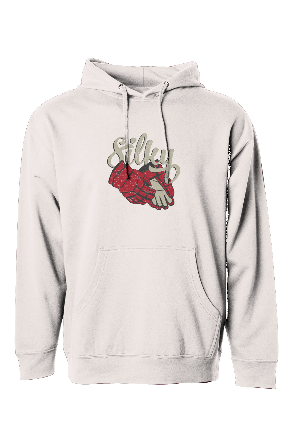The Bench Boss Silky Hoodie Bone | Barn Garb Hockey Threads