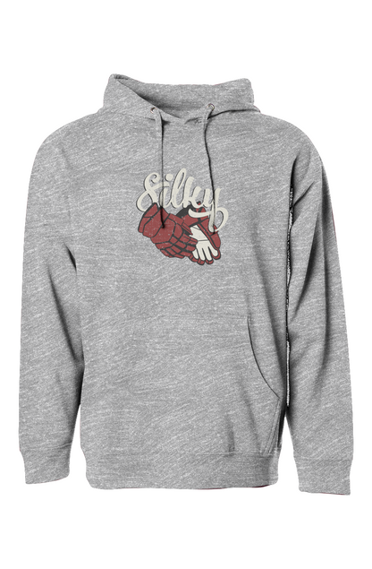 The Bench Boss Silky Hoodie Grey | Barn Garb Hockey Threads