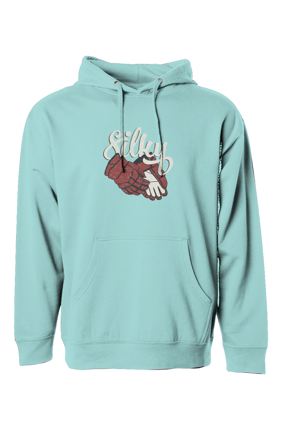 The Bench Boss Silky Hoodie Mint | Barn Garb Hockey Threads