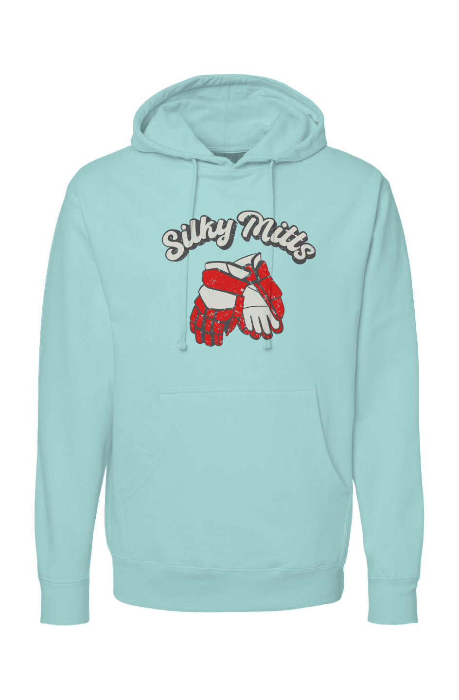 The Bench Boss Silky Mitts Hoodie Mint | Barn Garb Hockey Threads