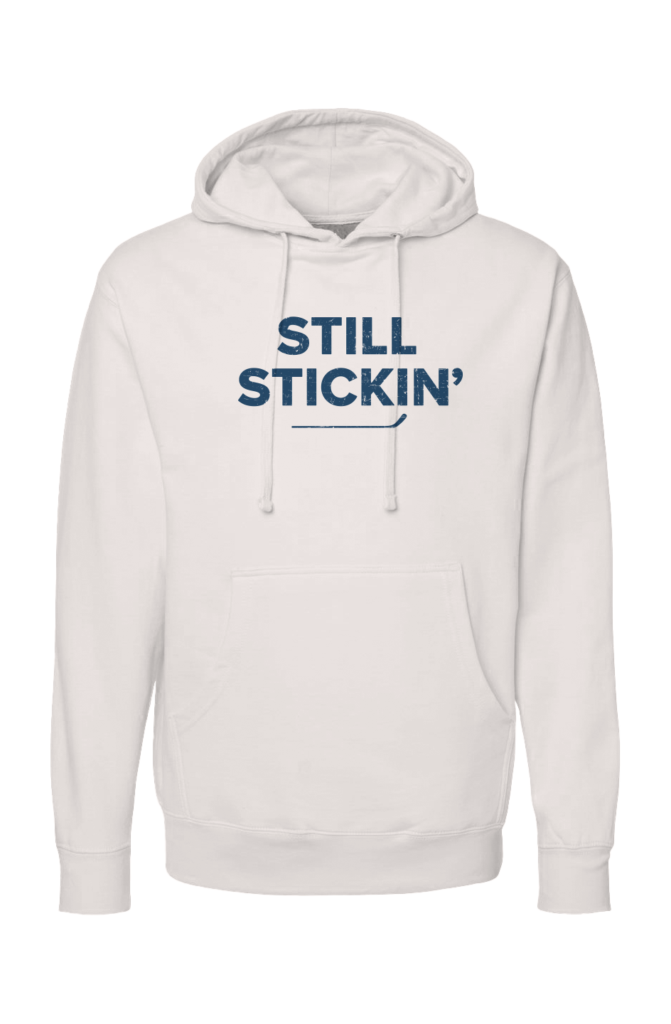 The Bench Boss Still Stickin' Hoodie Bone | Barn Garb Hockey Threads