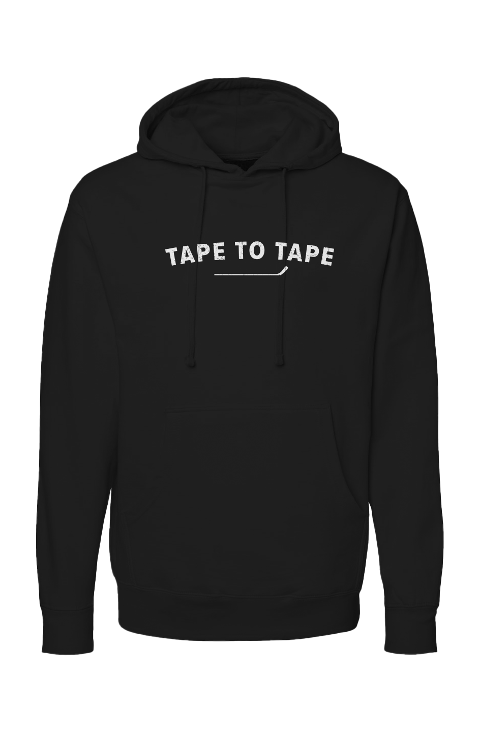The Bench Boss Tape to Tape Hoodie Black | Barn Garb Hockey Threads