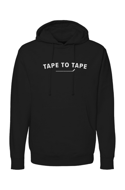 The Bench Boss Tape to Tape Hoodie Black | Barn Garb Hockey Threads