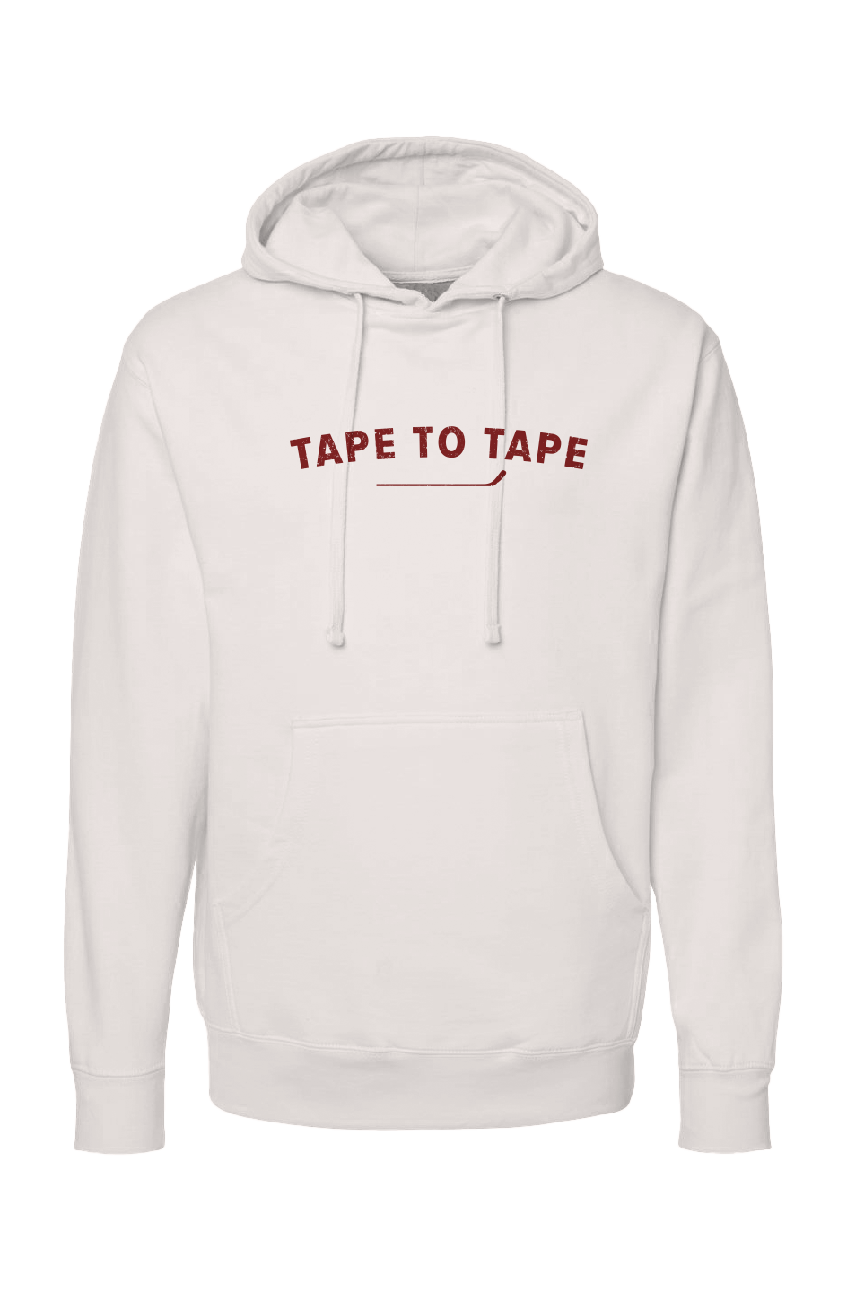 The Bench Boss Tape to Tape Hoodie Bone | Barn Garb Hockey Threads