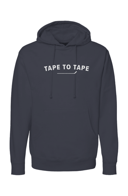 The Bench Boss Tape to Tape Hoodie Navy Blue | Barn Garb Hockey Threads