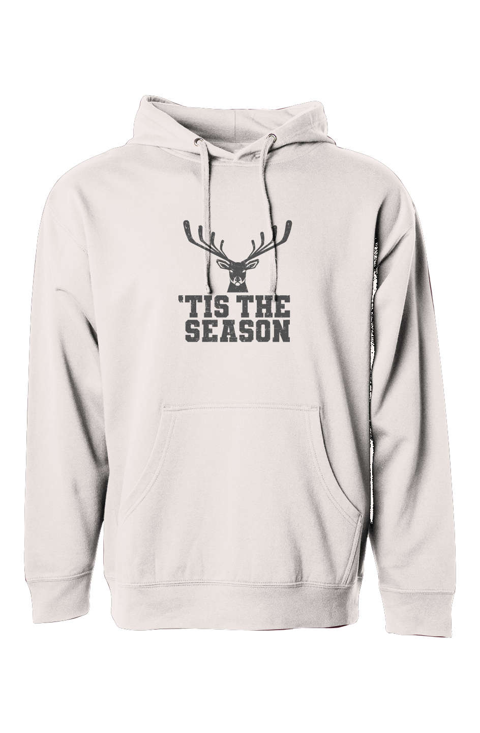 The Bench Boss 'Tis the Season Hoodie Bone | Barn Garb Hockey Threads